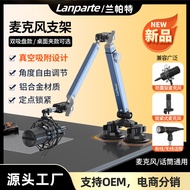 Lampart High Load-Bearing Microphone Boom Arm Stand Telescopic Boom Microphone Desktop Microphone Bo