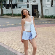 [Peinn] Augety Studio Low-Rise Drawstring Shorts, Erica Shorts