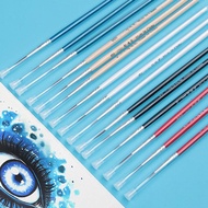 ST❀ 3pcs 0 00 000 Hook Line Pen Professional Fine Tip Drawing Brushes for Acrylic