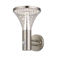 โคมไฟกิ่งภายนอกโซลาร์เซลล์ Motion Sensor 5W WW LUZINO รุ่น KH 1967AWU-SS สีสเตนเลส