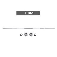 GGYY630 แกนบาร์เบล  แกนบาร์เบล ยาว 1.5M 1.8M ขนาดแกน เหล็กตัน แกนบาร์เบล คานบาร์เบล ดัมเบล บาร์เบล อ