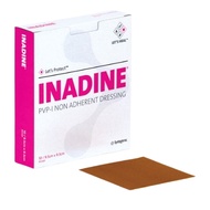 "Inadine Providone Iodine Non-Adherent Dressing 5cm x 5cm Box of 25’s"