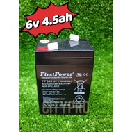 HOT🔥First Power 6V 4.5AH 4ah rechargeable battery