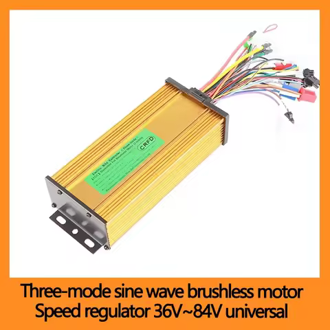 Three-mode sine wave brushless motor Speed regulator 36V~84V universal for motorcycle electric car 1