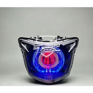 MX KING V1 BILED BILLED PROJECTOR 4 HEADLIGHTS|NCSET REFLECTOR JUST INSTALL