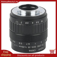 Digital Video Microscope Camera 35mm CCTV Lens C Mount TV Movie Lens for -Compatible USB Industrial 