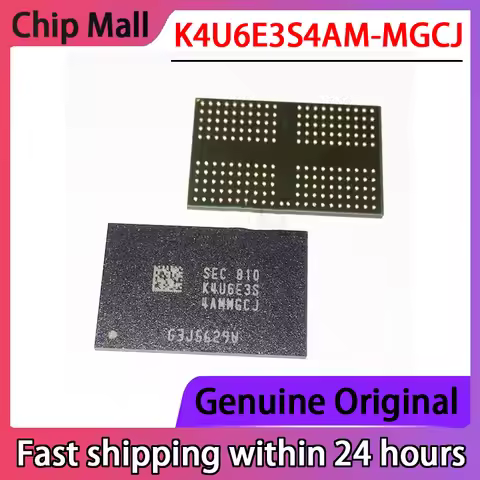 1PCS New K4U6E3S4AM-MGCJ K4U6E3S4AM-MGCL 200FBGA Original LPDDR4X 3733Mbps 2GB Mobile Phone RAM in S