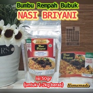 Briyani Seasoning 50gr Powdered Spices Fine Biryani Spices Cooking Spices Biryani Rice Seasoning