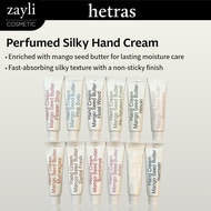 Hetras Perfume Silky Hand Cream 50ml | 13 Signature Scents | Danish Mango Butter