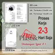 Belt Fold Wedding Invitation (Fold_BB)