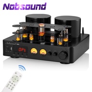 Nobsound AV-525 Bluetooth 5.0 Tube Power Amplifier COAX/OPT Integrated Audio Amp USB Player
