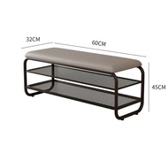 Household Integrated Shoes Long Luxury Shoe Rack Simple Shoe Changing Light Entrance Entrance Entran