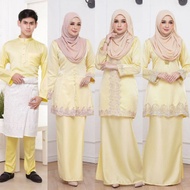 [NEW ARRIVAL] BAJU KURUNG IN BABY YELLOW - BAJU MELAYU/KURUNG MODEN/KEBAYA MODEN/KURUNG RIAU