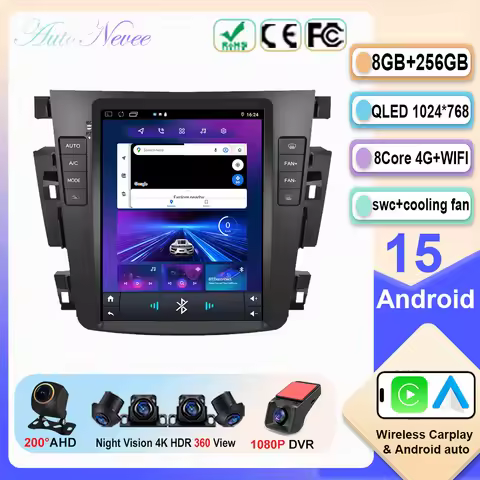 9.7β³ Head Unit For Nissan Teana J31 Altima 2004-2007 Car Radio Multimedia Player Navigation CarPlay