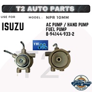 T2 TTE ISUZU NPR 10MM 8-94144-933-2 AC PUMP / HAND PUMP / FUEL PUMP