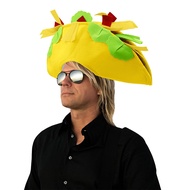 Chips French Fries Taco Sombrero Hats Adult Taco Headband For Cinco De Mayo Fiesta Halloween Costume
