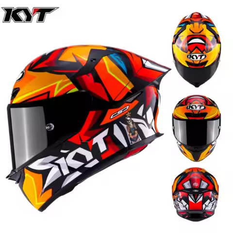 New Arrivals KYT Motorcycle Helmets Sport Bike Full Helmets ECE DOT Road Racing Moto Cascos KYT Full