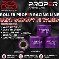 ROLLER PROPER RACING LINE SCOOPY VARIO 110 FI ESP CARBON CARBON SCOOPY STYLISH R12 SMOOTH ROUGH STAR