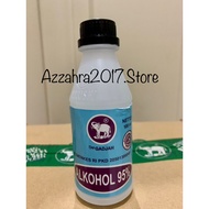 Alkohol 95 % 100 ml Cap Gajah (1 Dus)