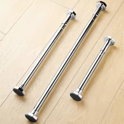 Folding Table Support Rod Adjustable Height Support Foot Furniture Support Legs Stainless Steel Desk