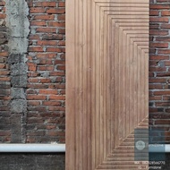 Pintu Kupu Tarung Pintu Kayu Jati Solid Pintu Rumah Pintu Minimalis