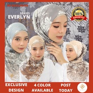 Bawal Printed | Tudung Bawal Printed | Chiffon Voile Printed