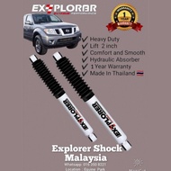 Explorer Shock Nissan Navara D40 ( REAR.  2 pcs ) Lift Up 2 Inch