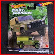 Hot Wheels Land Rover Defender 110 Hard Top Fast & Furious 9 The Fast Saga Hotwheels Range Rover Lan