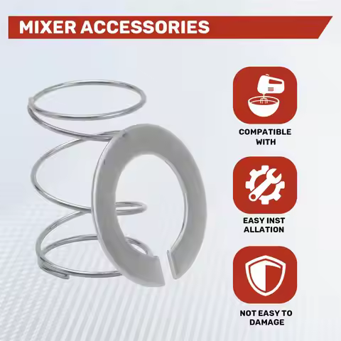 (A25M) 4PCS Spring and Washer for KitchenAid Mixer 3.5 Quarts to 7 Quarts Protect and Extend the Lif