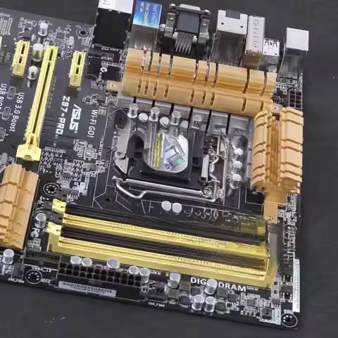 FOR ASUS Z87-PRO LGA 1150 Intel Z87 DDR3 DVI HDMI USB3.0 ATX Motherboard With I/O