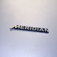 Meridian logo｜現貨 汽車音響 金屬裝飾貼 英國之寶 改裝 金屬標 貼紙 音響 喇叭 Jaguar Kia