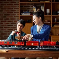 Extra Fast Assembly Boys Children Compatible Lego Train Domestic Educational Gifts Hogwarts 76405 Bu