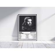 Drake Poster Scorpion - Chart-Topping Music No Framed Art Home Wall Decor Canvas Poster.