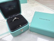 Tiffany0.2克拉鉑金鑽戒