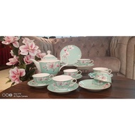 Teaset Tiffany blue magnolia Vantage 💯
