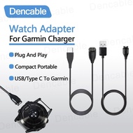 Garmin Smart Watch Charging Adapter USB/Type C Plug And Play Elbow Design Garmin Smart Watch Chargin