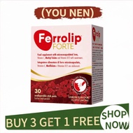 Ferrolip FORTE Iron Vitamin Complex supports healthy energy supplements