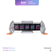 อุปกรณ์ตกแต่งโต๊ะทำงาน Divoom Times Gate - Grey / Pink / Yellow