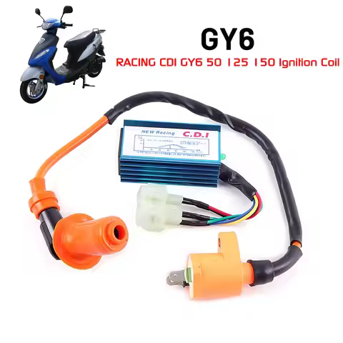 RACING CDI GY6 50 125 150 Ignition Coil For GY6 Scooter Moped 50CC 150CC /For Scooter Moped performa