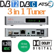 GTMEDIA New V7 TT ATSC-V DVB-C DVB-T2 Terrestrial TV Receiver From TT PRO Support H.265 HEVC 10Bit T