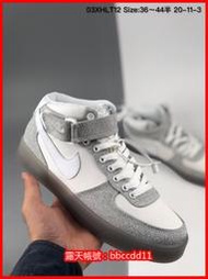 [多種顏色] 耐吉 Nike Air Force 1 Ac 空軍一號 簡版空軍 帆布魔術貼 中筒板 男 女 籃球