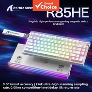 ATTACK SHARK R85HE Compact 85-Key Mechanical Keyboard Gaming Work Keyboard for Desktop Laptop PC