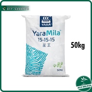YARAMILA 15-15-15 50kg Compound Fertilizer Baja Yara Mila Baja Sebatian Yara