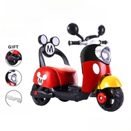 Kids Electric Babydairy Ride-On Kids Car Scooter Mickey Children's Motorcycle 1-5 Year Old Boy And G