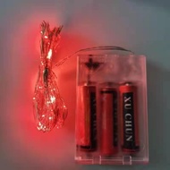 Bounce ball5Rice100LED Light Bead Encrypted Box Copper Wire Light String Decoration Floating Bobo Li