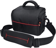 FOSOTO Camera Shoulder Bag Case with Waterproof Rain Cover Compatible for Canon EOS M50 PowerShot SX