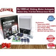 CELMER SL1000 AC Sliding Motor - Autogate System (Metal Pinion Gear) Set - Without Gear Rack