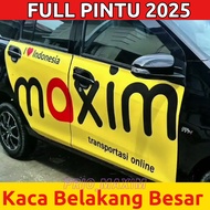 MAXIM FULL BRANDING STICKER 2025 FULL CAR DOOR STICKER.