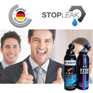 DIY TOP UP STOP LEAK AC GAS + OIL TREATMENT CAR AIR COND R134 R134A COMPRESSOR TAMBAH AXIA MYVI