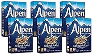 Alpen Muesli Cereal, No Sugar Added, 14 Ounce (Pack of 6)